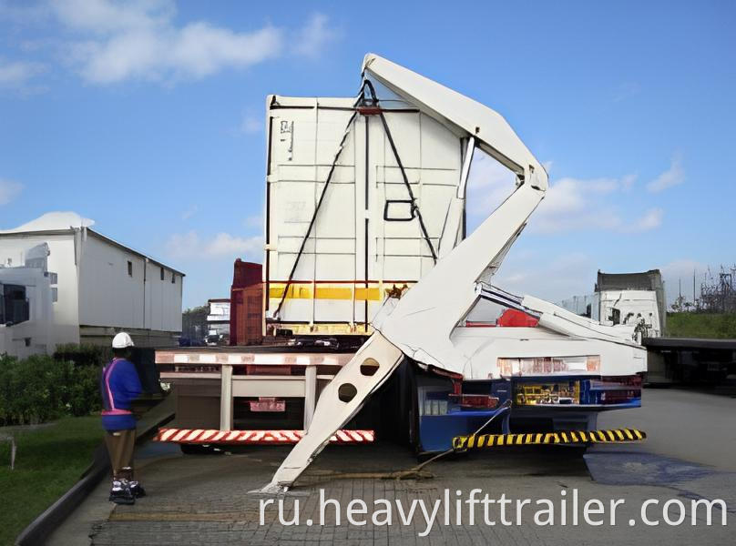 40ton loading capacity Container side loader (side lifter)